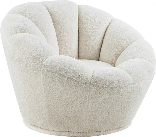 Ezzy Dream Faux Sheep Skin Fur Accent Chair - Sterling House Interiors