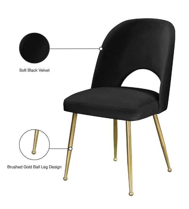 Logan Velvet Dining Chair - Sterling House Interiors