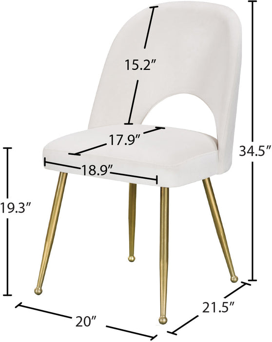 Logan Velvet Dining Chair - Sterling House Interiors