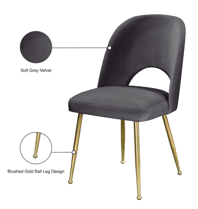 Logan Velvet Dining Chair - Sterling House Interiors