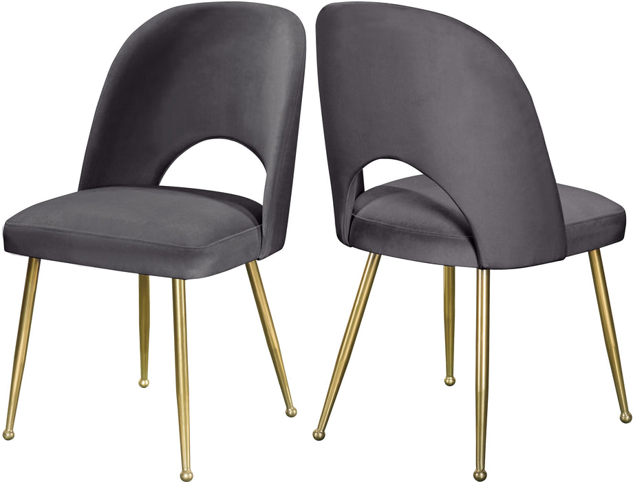 Logan Velvet Dining Chair - Sterling House Interiors