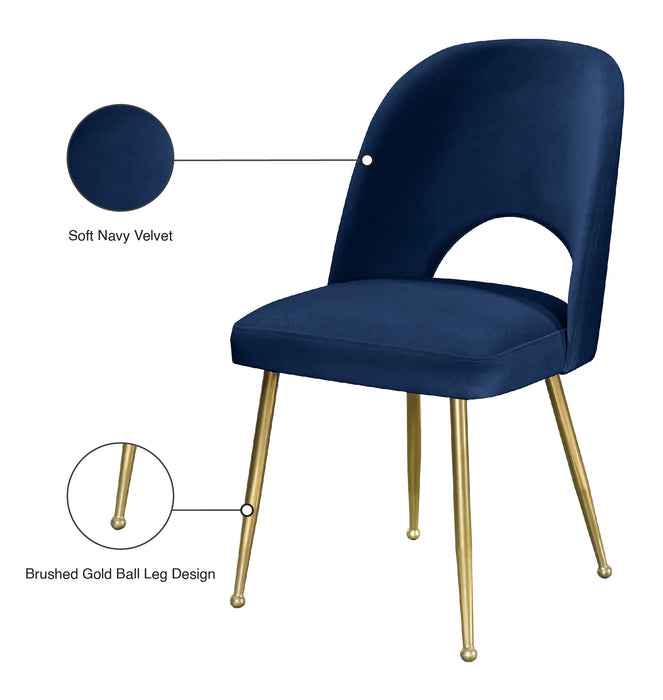 Logan Velvet Dining Chair - Sterling House Interiors