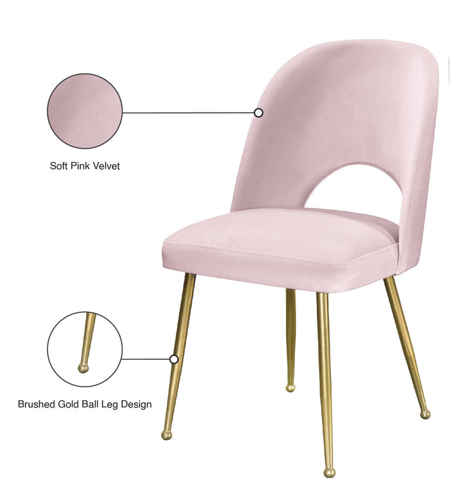 Logan Velvet Dining Chair - Sterling House Interiors