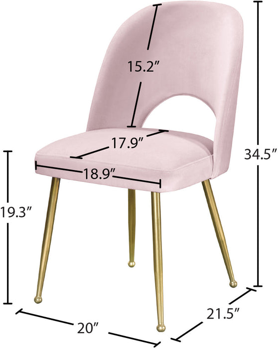 Logan Velvet Dining Chair - Sterling House Interiors