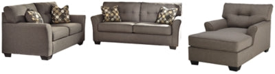 Tibbee Sofa and Loveseat with Chaise