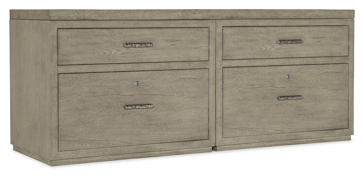 Linville Falls Credenza 72" Top 2 Lateral Files