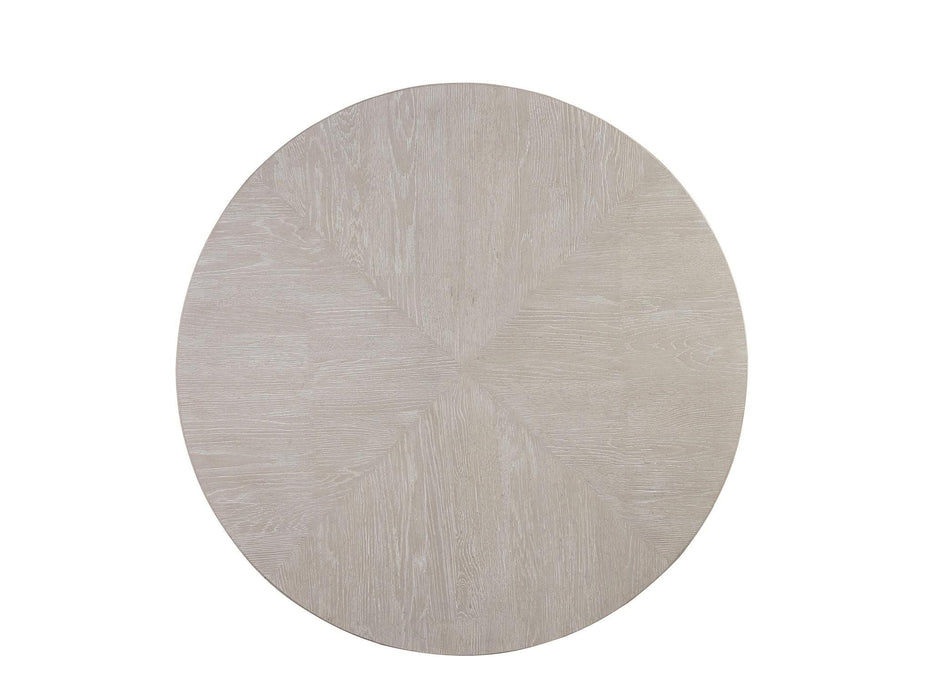 Modern Robards Round Dining Table Light Brown