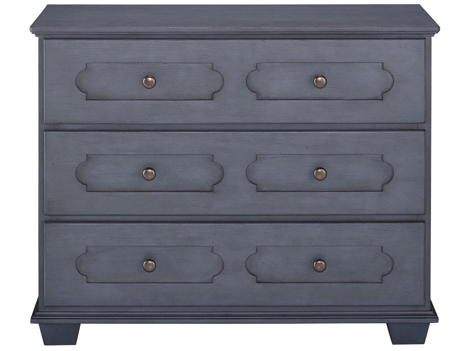 Past Forward Three Drawer Chest Dark Gray