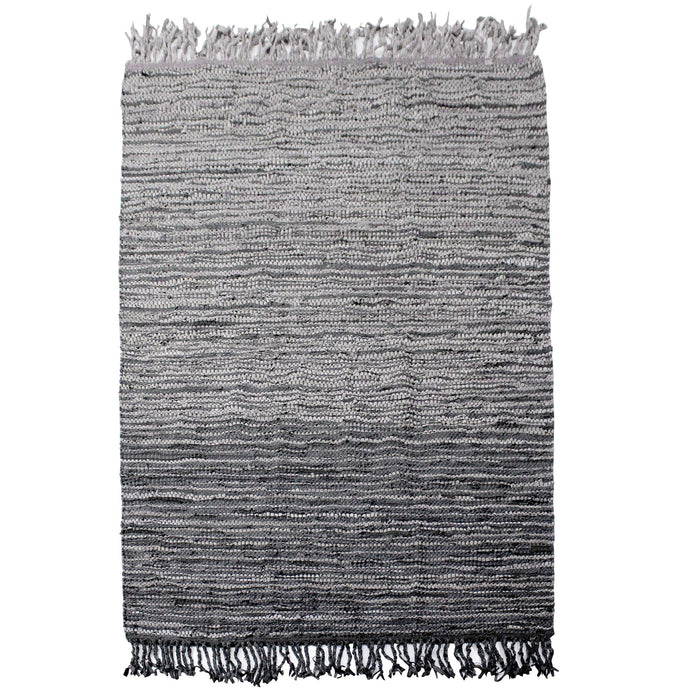 Kirvin Wool Rug Gray, Dark