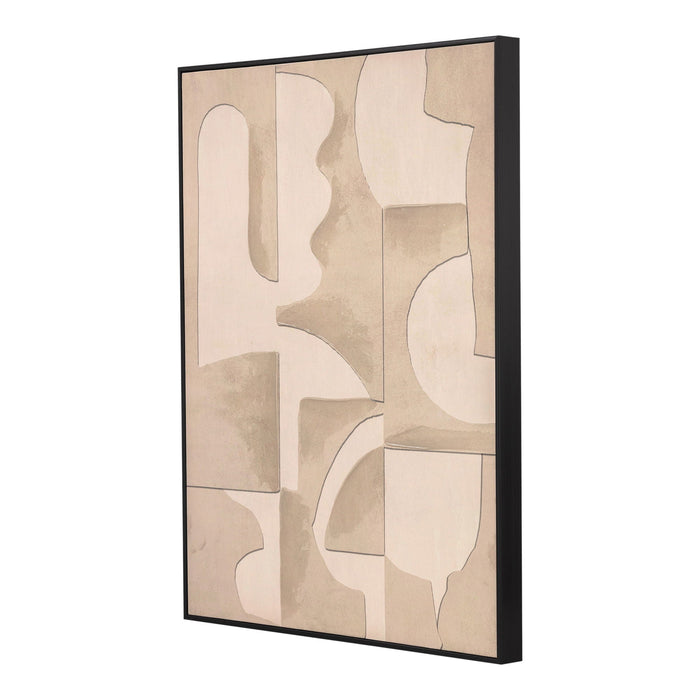 Saga 2 Wall Art Beige