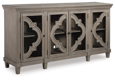 Fossil Ridge 4 Door Accent Cabinet - Sterling House Interiors