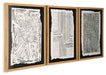 Wonderstow Wall Art (Set of 3) - Sterling House Interiors