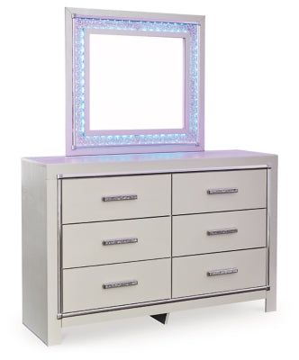 Zyniden Dresser and Mirror