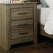 Zelen Two Drawer Night Stand - Sterling House Interiors
