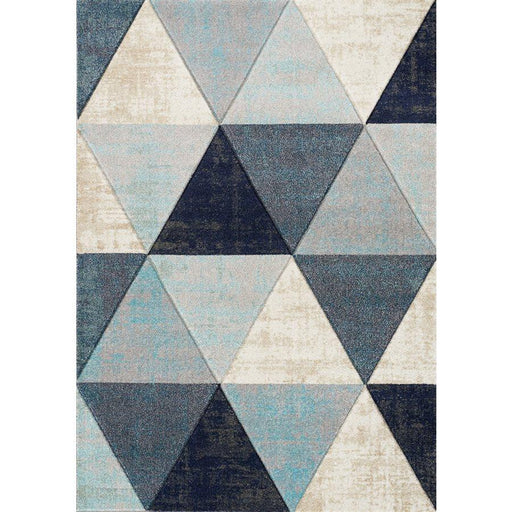 Freemont Distressed Triangles Rug - Sterling House Interiors