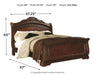 North Shore Sleigh Bed - Sterling House Interiors