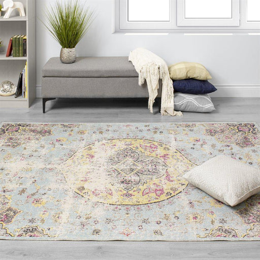 Sara Bulb Distressed Rug - Sterling House Interiors