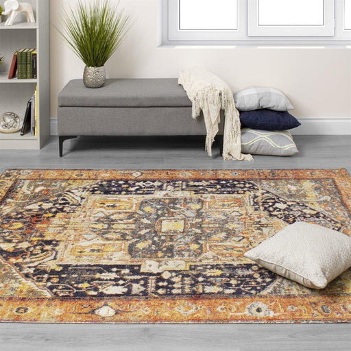 Sara Jewel Border Rug - Sterling House Interiors