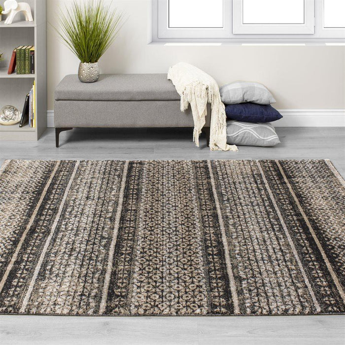 Breeze Banded Pattern Rug - Sterling House Interiors