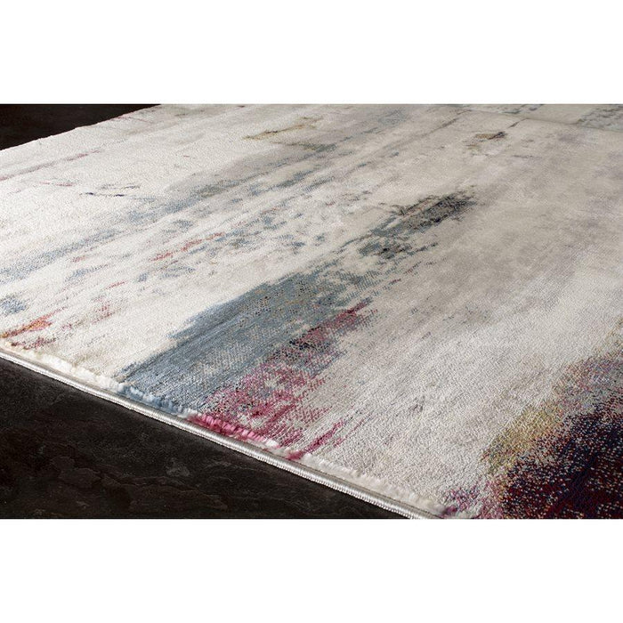 Sidra Multicoloured Banded Rug - Sterling House Interiors