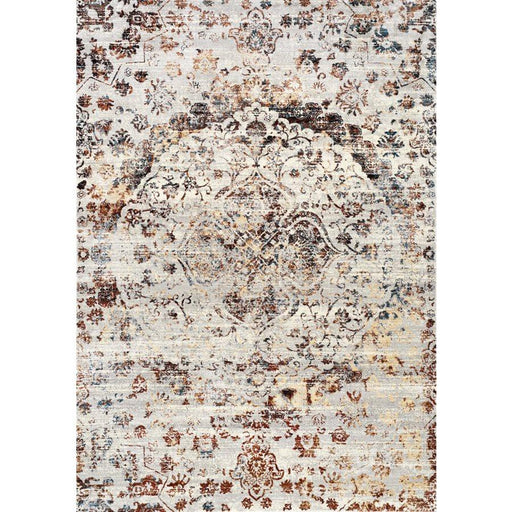 Sidra Warm Distressed Jewel Rug - Sterling House Interiors