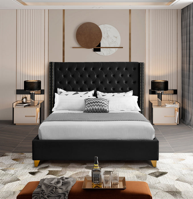 Barolo Velvet Bed - Sterling House Interiors