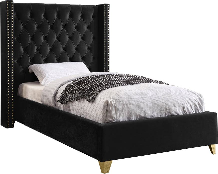 Barolo Velvet Bed - Sterling House Interiors