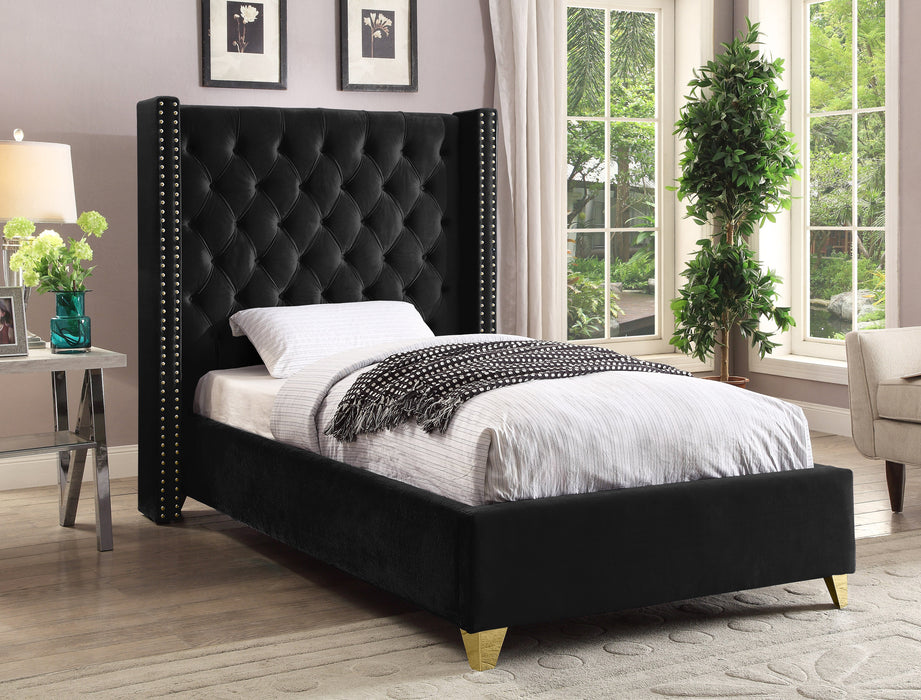 Barolo Velvet Bed - Sterling House Interiors