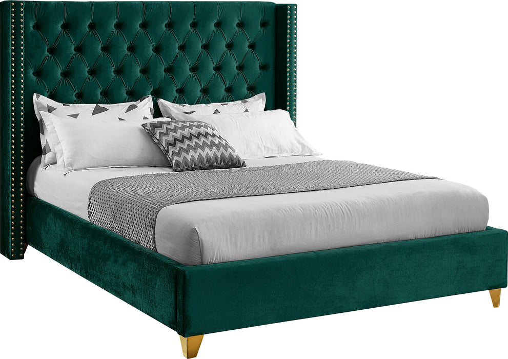 Barolo Velvet Bed - Sterling House Interiors