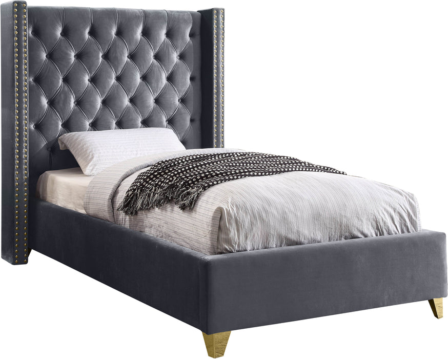 Barolo Velvet Bed - Sterling House Interiors