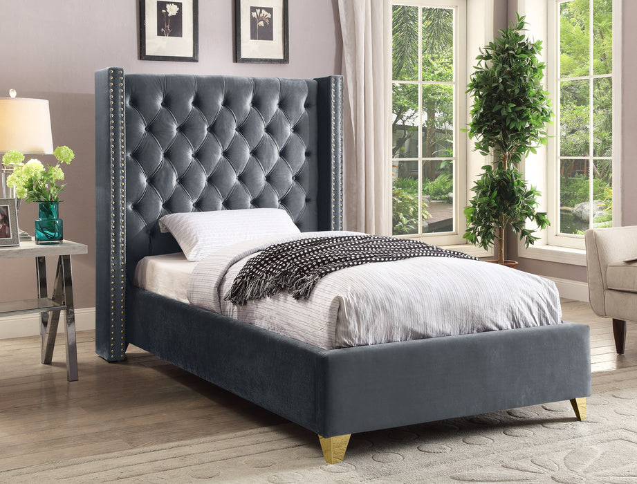 Barolo Velvet Bed - Sterling House Interiors