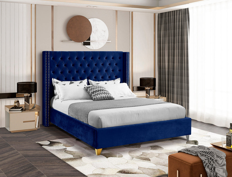 Barolo Velvet Bed - Sterling House Interiors