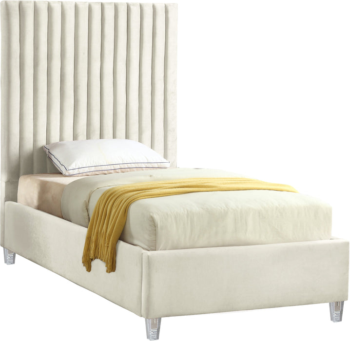 Candace Velvet Bed - Sterling House Interiors