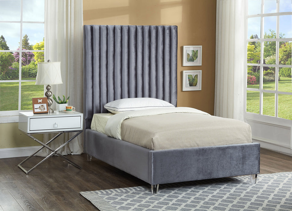 Candace Velvet Bed - Sterling House Interiors