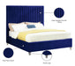 Candace Velvet Bed - Sterling House Interiors