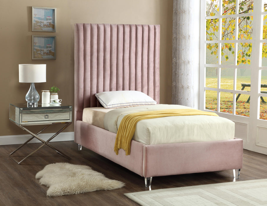 Candace Velvet Bed - Sterling House Interiors