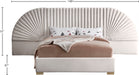 Cleo Velvet Bed (3 Boxes) - Sterling House Interiors