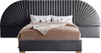 Cleo Velvet Bed (3 Boxes) - Sterling House Interiors