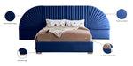 Cleo Velvet Bed (3 Boxes) - Sterling House Interiors
