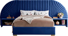 Cleo Velvet Bed (3 Boxes) - Sterling House Interiors