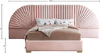 Cleo Velvet Bed (3 Boxes) - Sterling House Interiors
