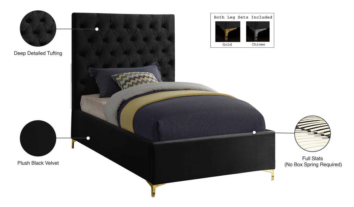 Cruz Velvet Bed - Sterling House Interiors