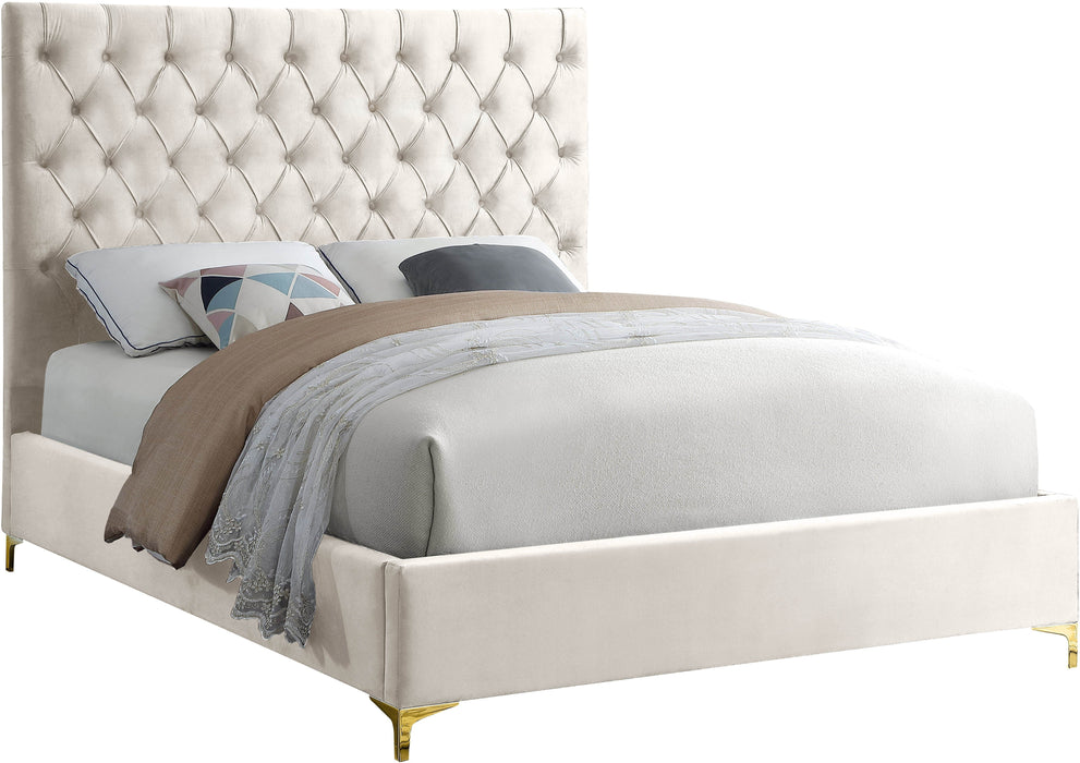 Cruz Velvet Bed - Sterling House Interiors