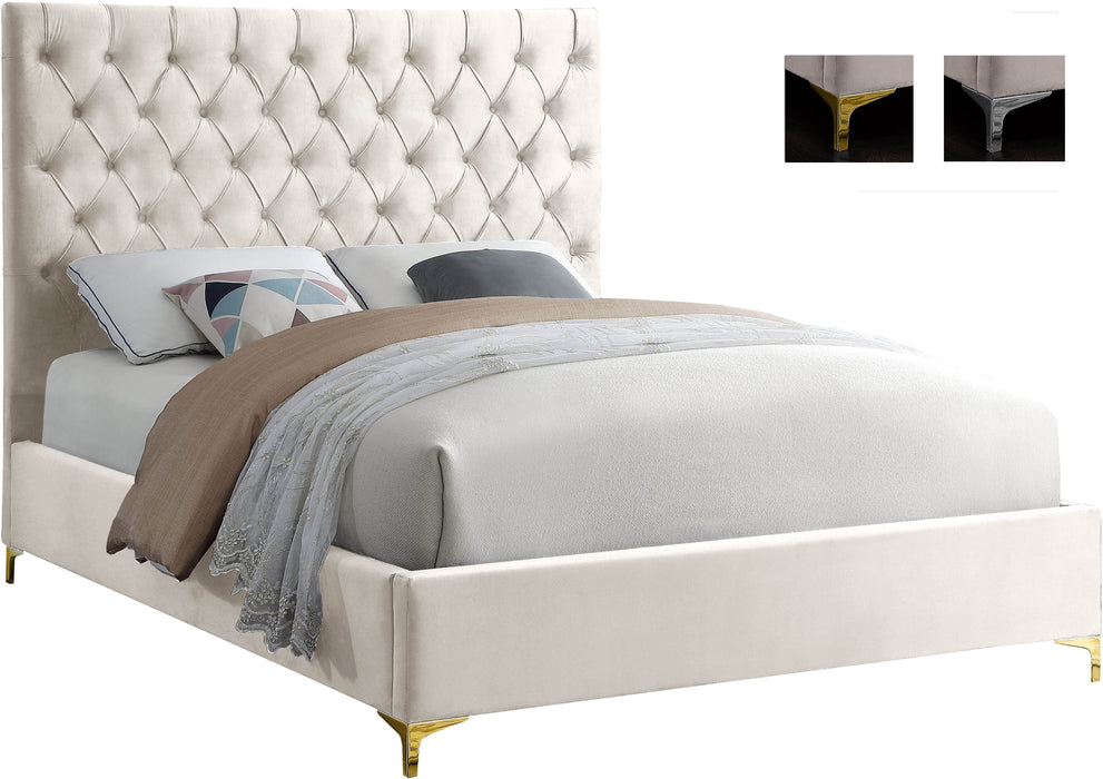 Cruz Velvet Bed - Sterling House Interiors