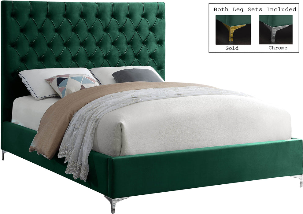 Cruz Velvet Bed - Sterling House Interiors