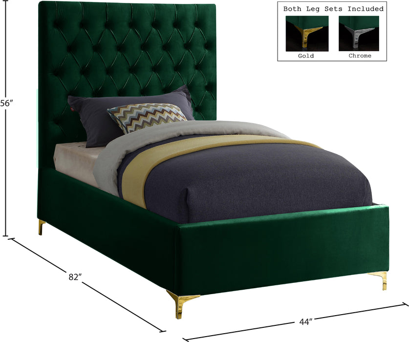 Cruz Velvet Bed - Sterling House Interiors