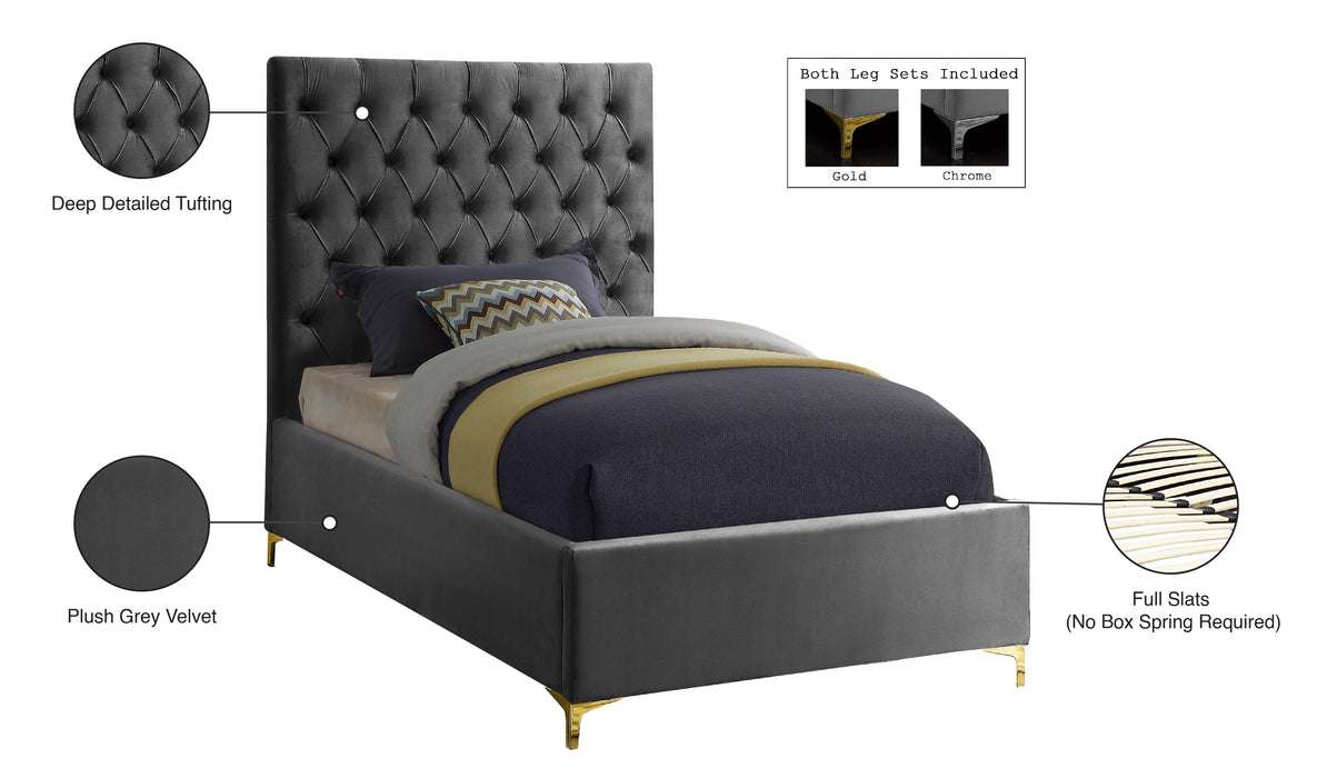 Cruz Velvet Bed - Sterling House Interiors