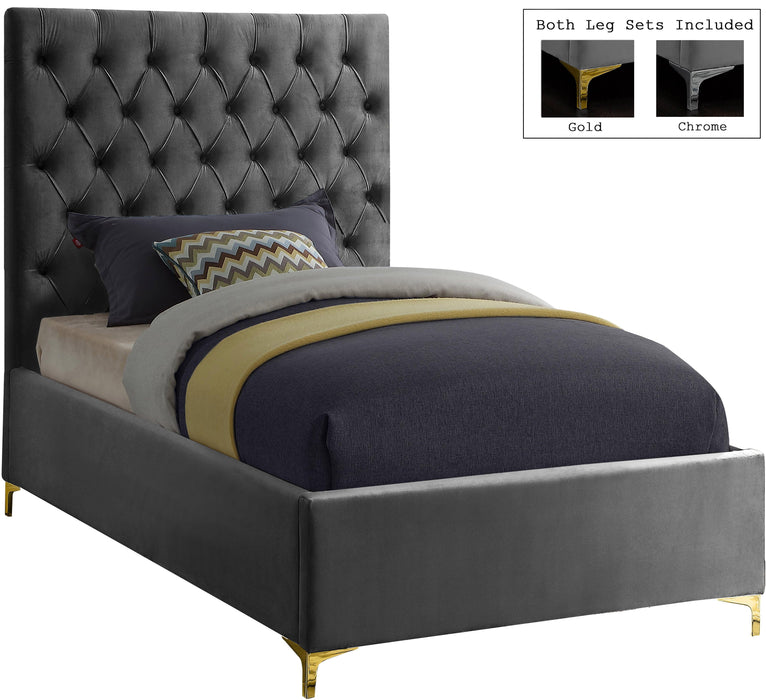 Cruz Velvet Bed - Sterling House Interiors