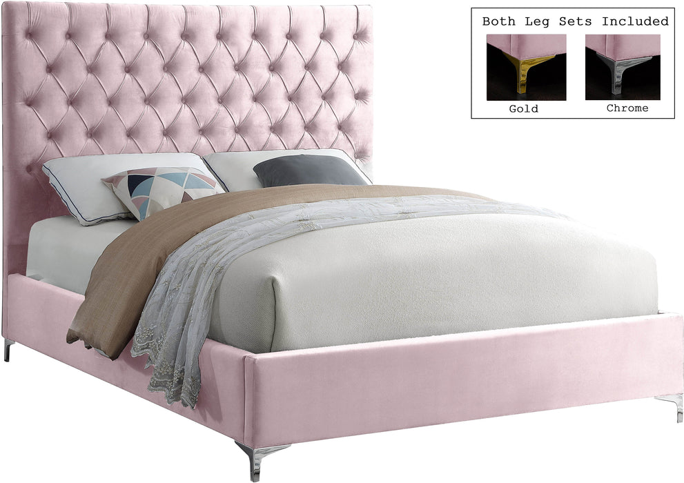 Cruz Velvet Bed - Sterling House Interiors