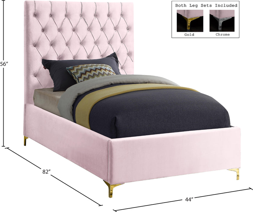 Cruz Velvet Bed - Sterling House Interiors